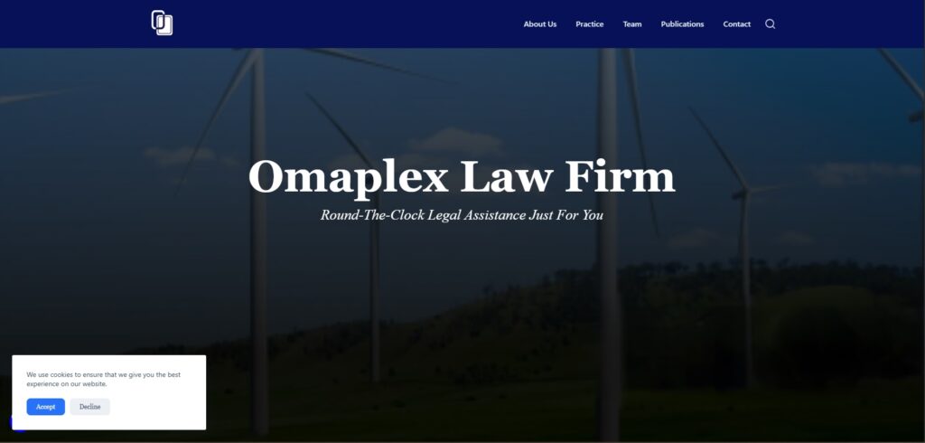 Michael ogolor portfolio omaplex law firm